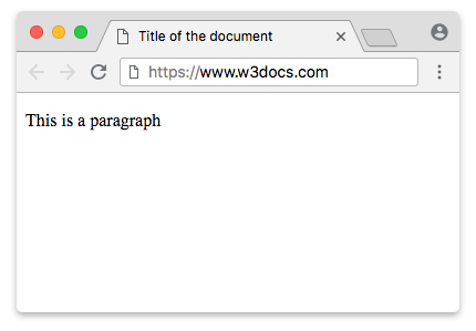 exemple de paragraphe