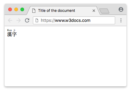 exemple de la balise rp
